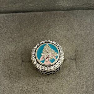 2025 Disney Parks runDisney Princess Weekend Pandora Charm Sleeping Beauty Half
